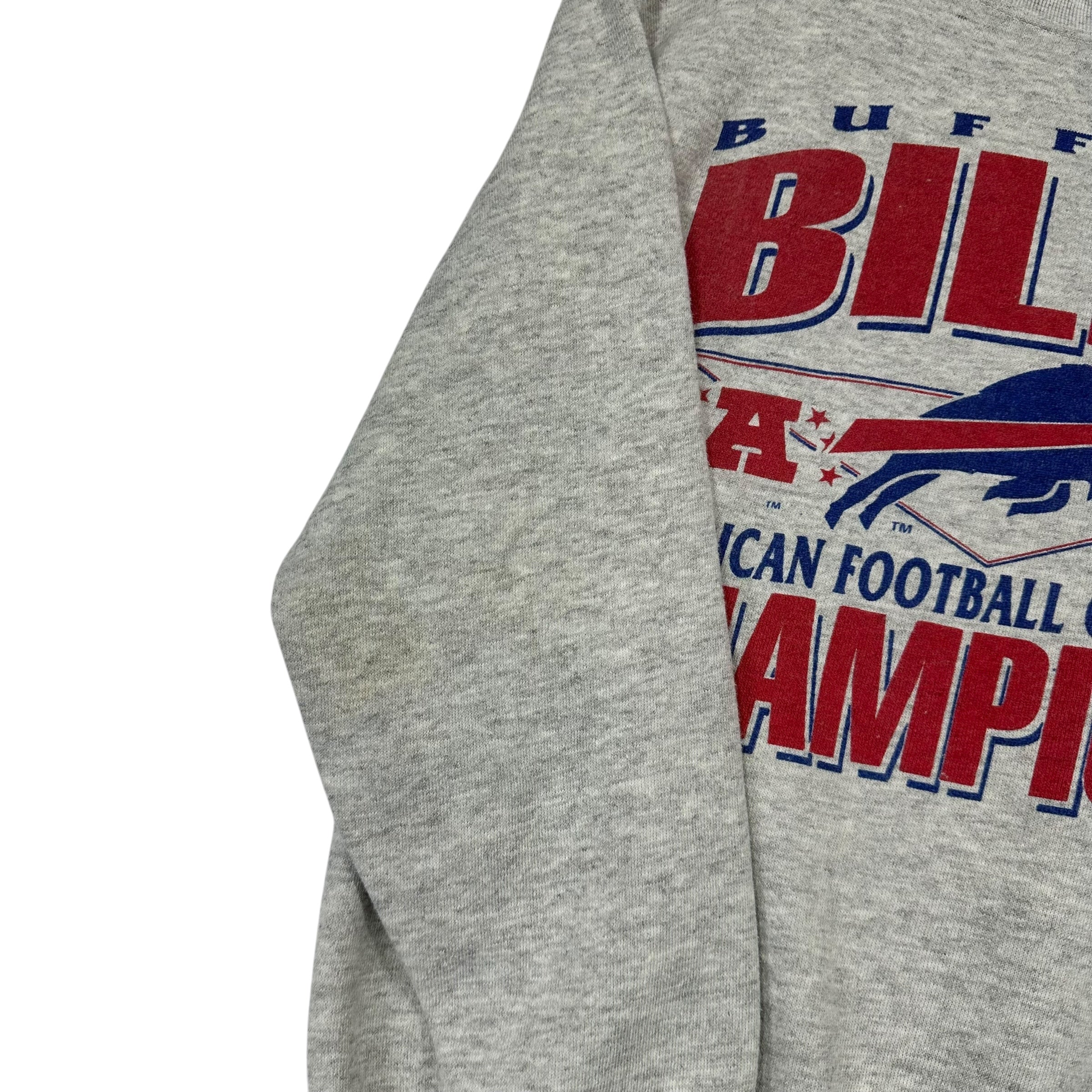 Vintage Buffalo Bills 1990 AFC Champs Crewneck Sweatshirt Small
