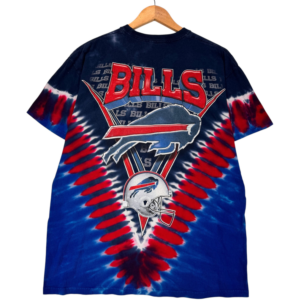 Vintage Buffalo Bills Tie Dye Shirt Large