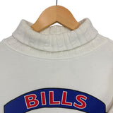 Vintage Buffalo Bills Cliff Engle Knit Turtleneck Sweater Sweatshirt Large
