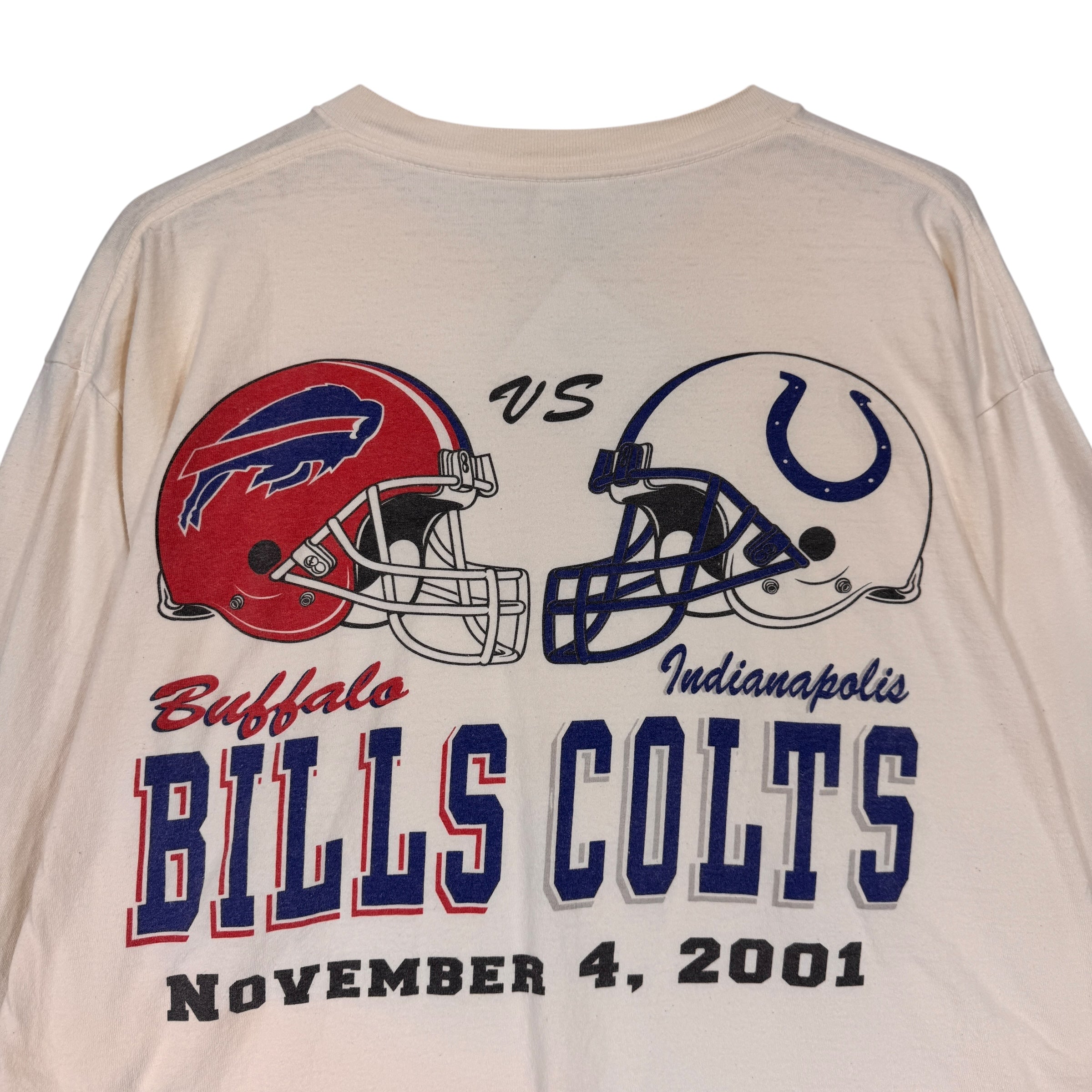 Vintage Buffalo Bills Indianapolis Colts Long Sleeve Shirt XL