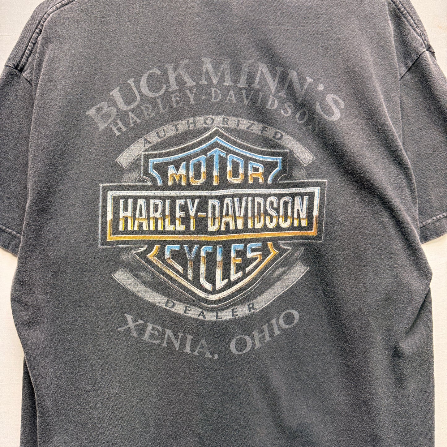 Vintage Harley Davidson Xenia OH Shirt Large