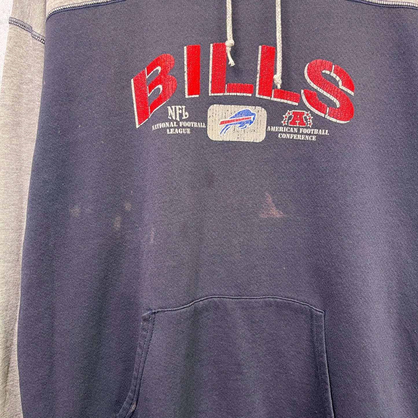 Vintage Buffalo Bills Hoodie Sweatshirt XL