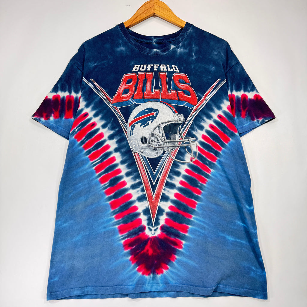 Vintage Buffalo Bills Tie Dye Shirt Large