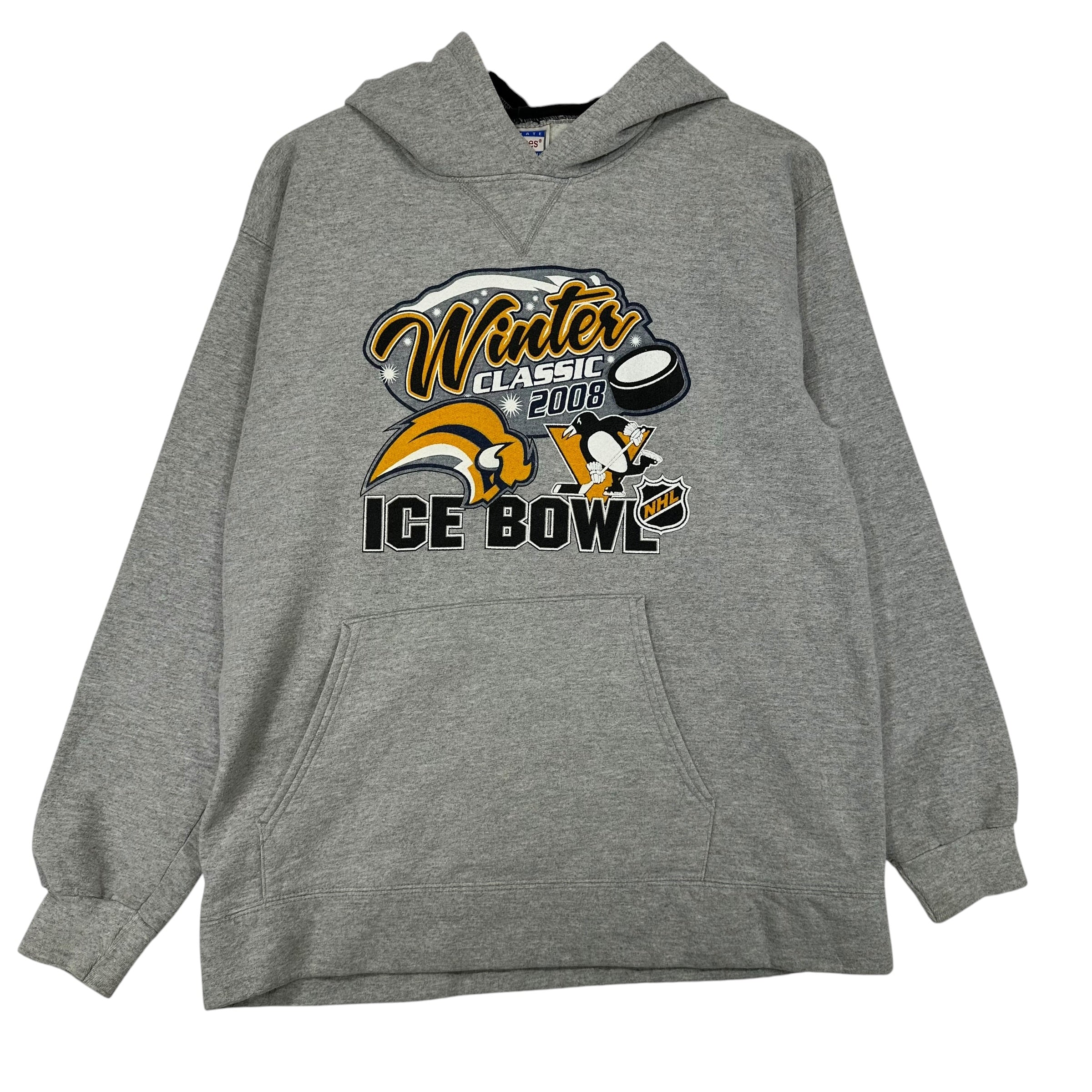 Vintage Buffalo Sabres 2008 Winter Classic Hoodie Sweatshirt Large