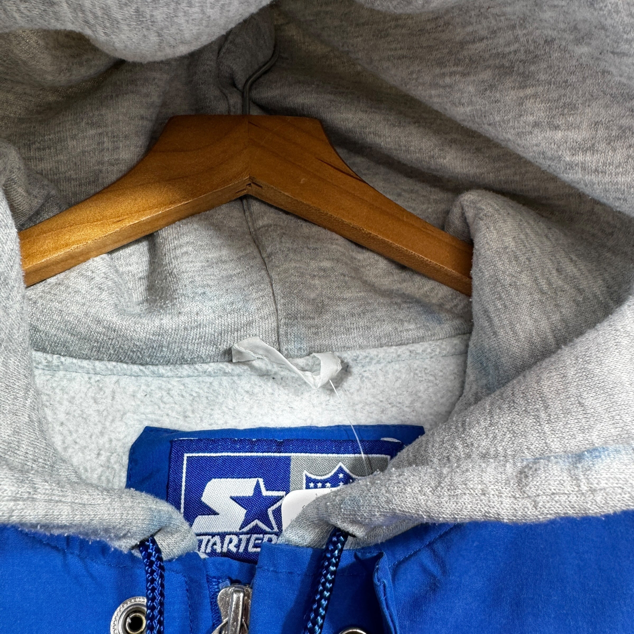 Vintage Buffalo Bills Starter Zip Up Hoodie Jacket XL