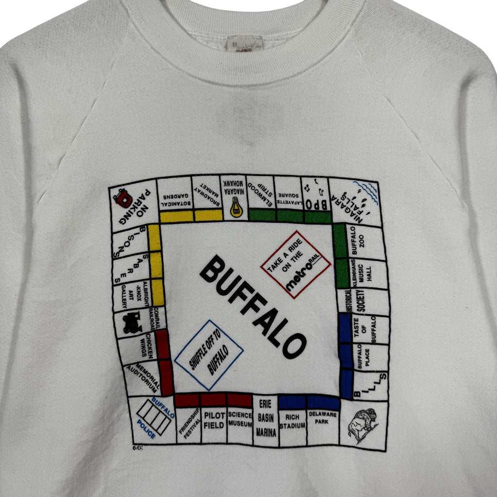 Vintage Buffalo Monopoly Crewneck Sweatshirt Small