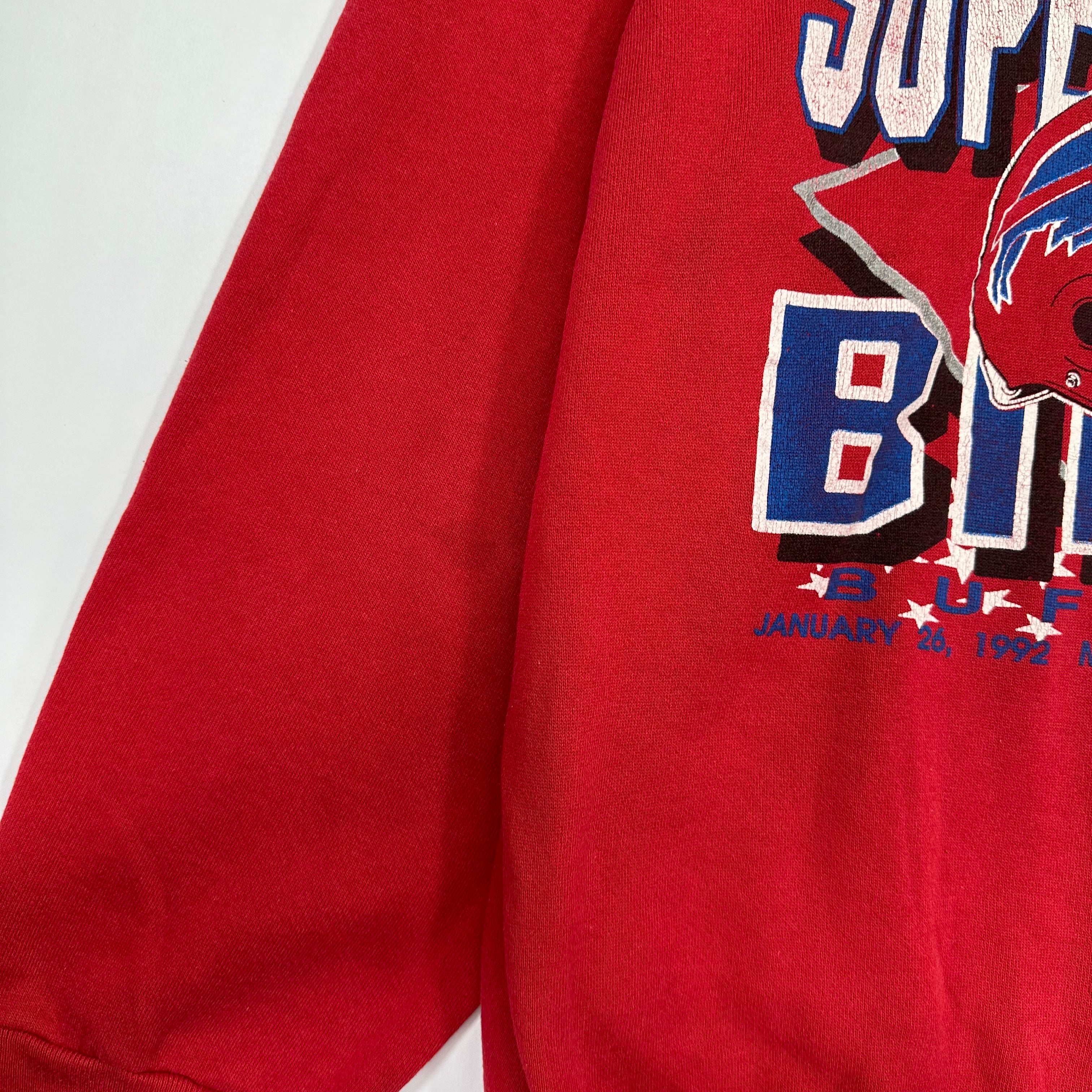 Vintage Buffalo Bills 1991 AFC Champs Crewneck Sweatshirt XXL