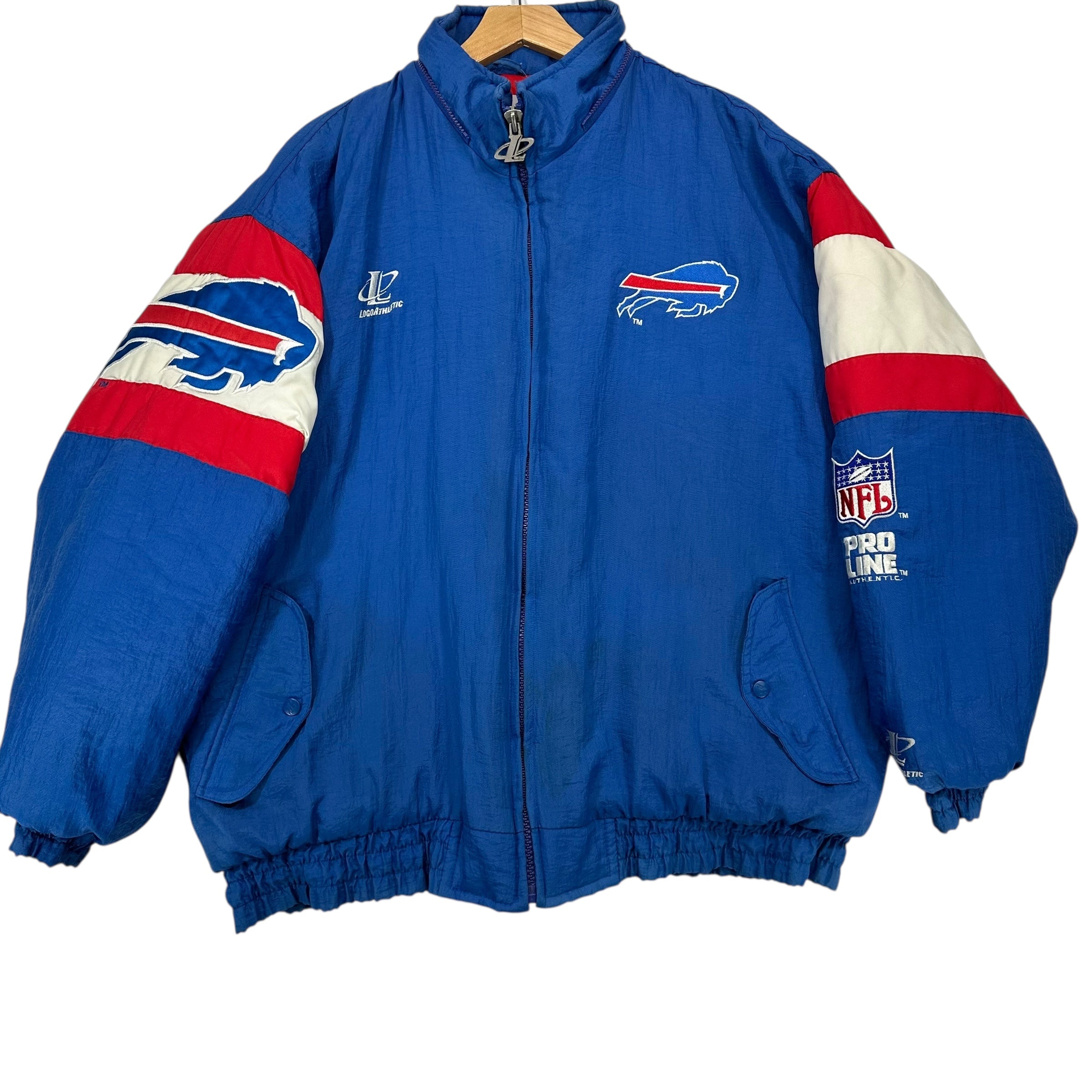 Vintage Buffalo Bills Puffer Jacket XL