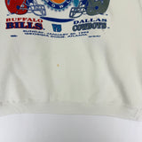 Vintage Buffalo Bills 1994 Super Bowl Crewneck Sweatshirt XL