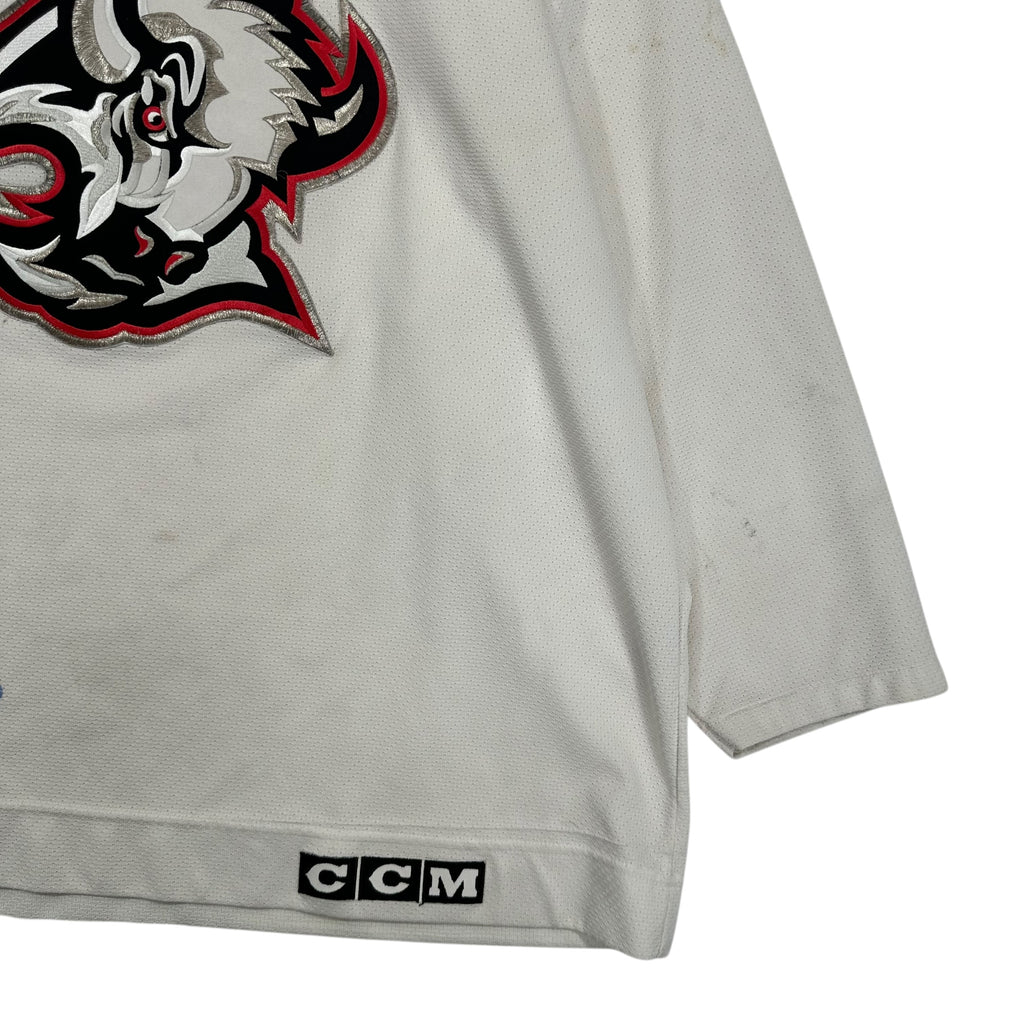 Vintage Buffalo Sabres White Practice Jersey
