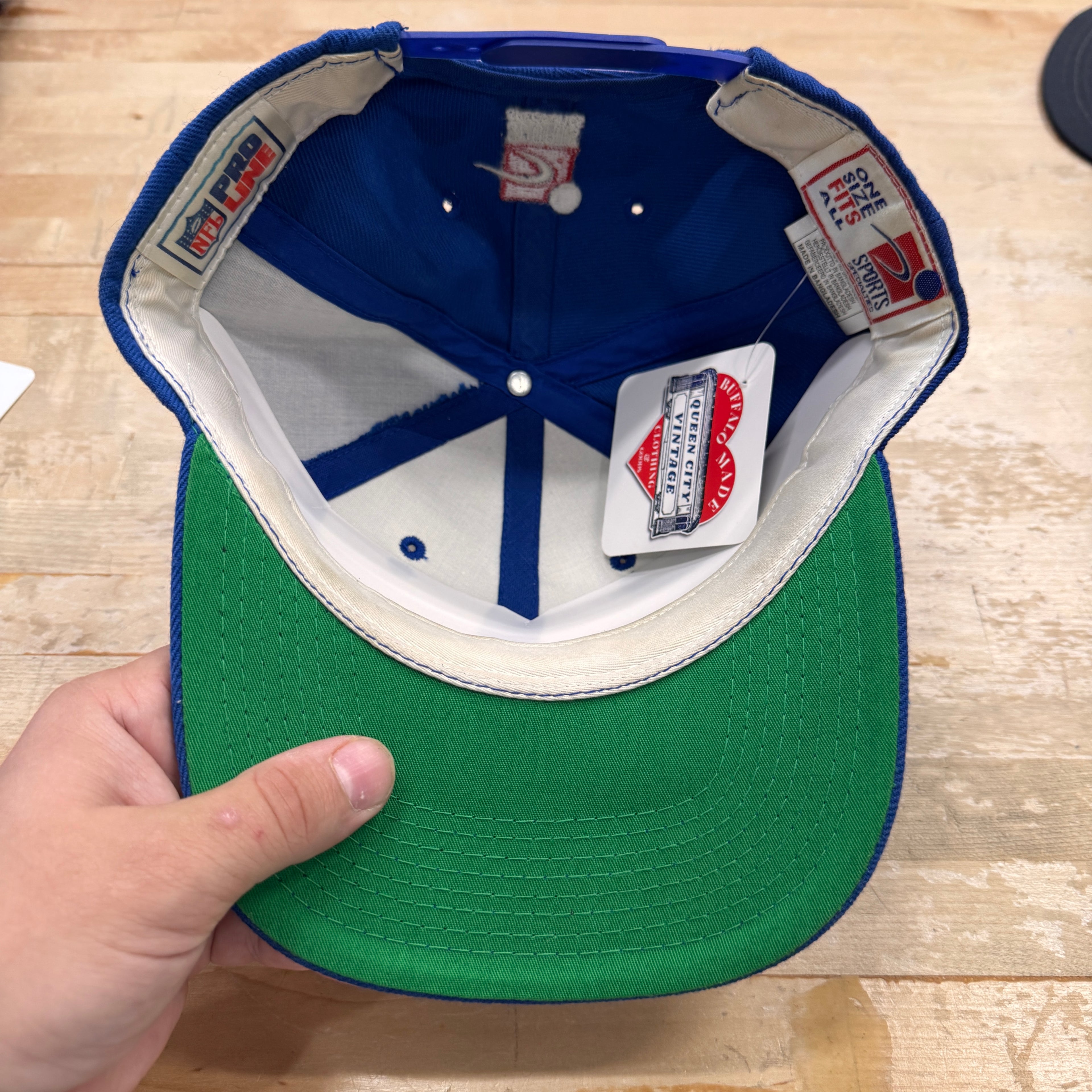 Vintage Buffalo Bills Sports Specialties Grid Snapback Hat