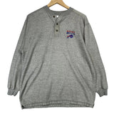 Vintage Buffalo Bills Henley Crewneck Sweatshirt Medium