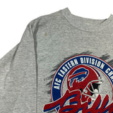 Vintage Buffalo Bills Cropped Crewneck Sweatshirt Large