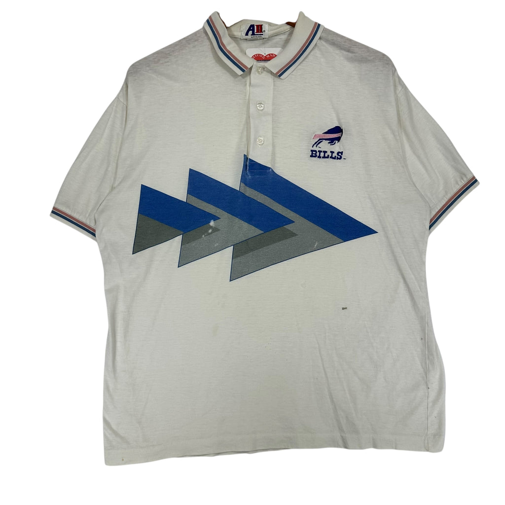 Vintage Buffalo Bills Polo Shirt Large