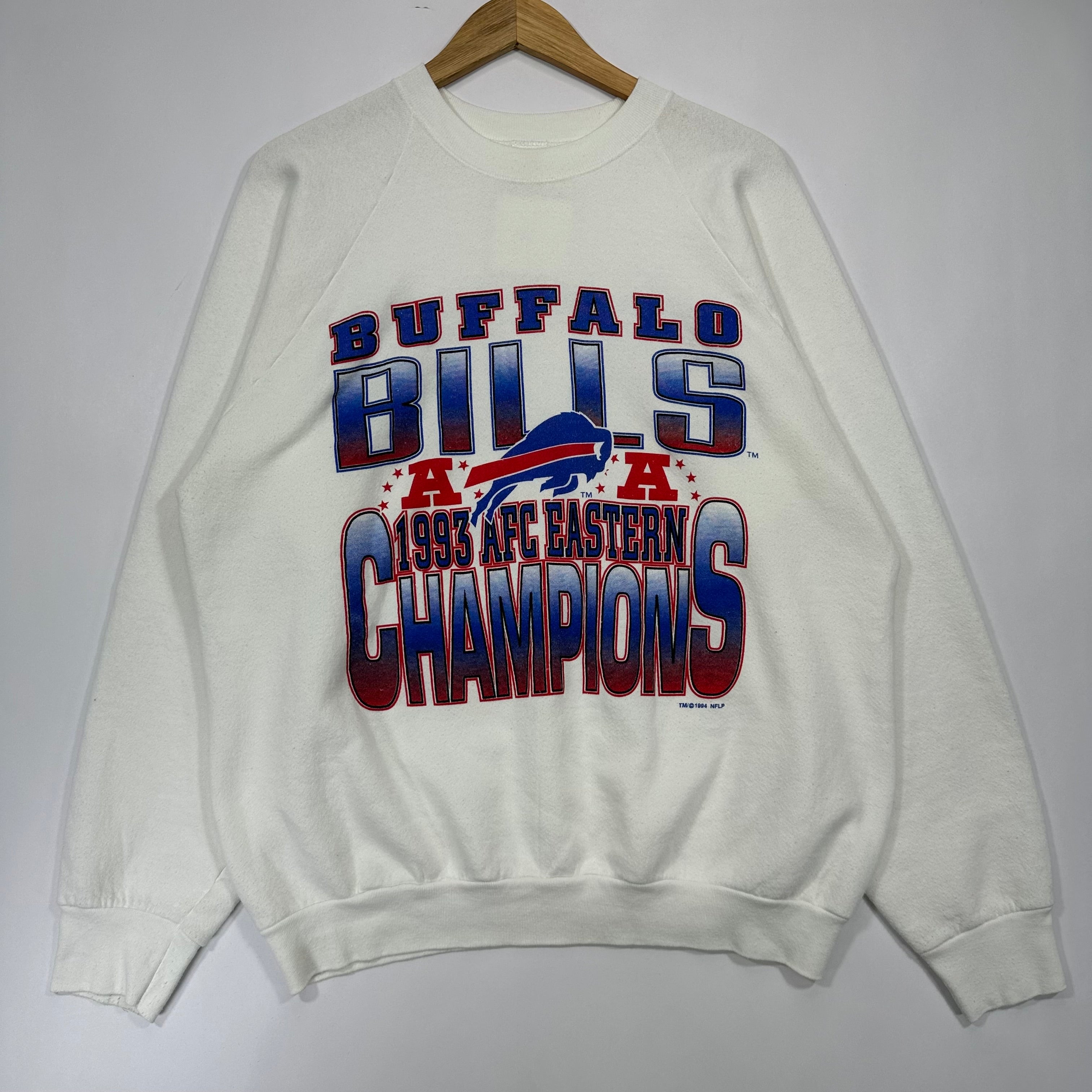 Vintage Buffalo Bills 1993 Division Champs Crewneck Sweatshirt XXL