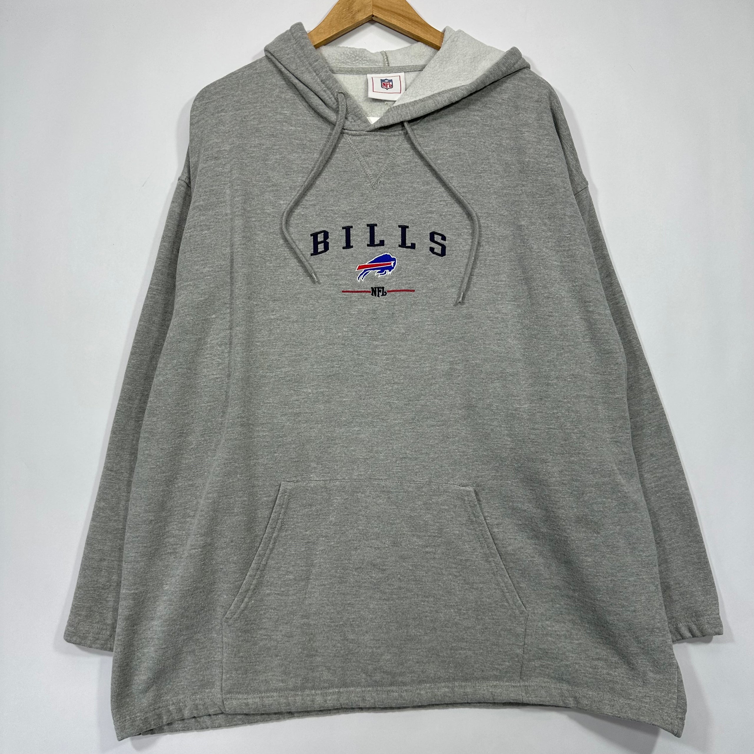 Vintage Buffalo Bills Embroidered Hoodie Sweatshirt XXL