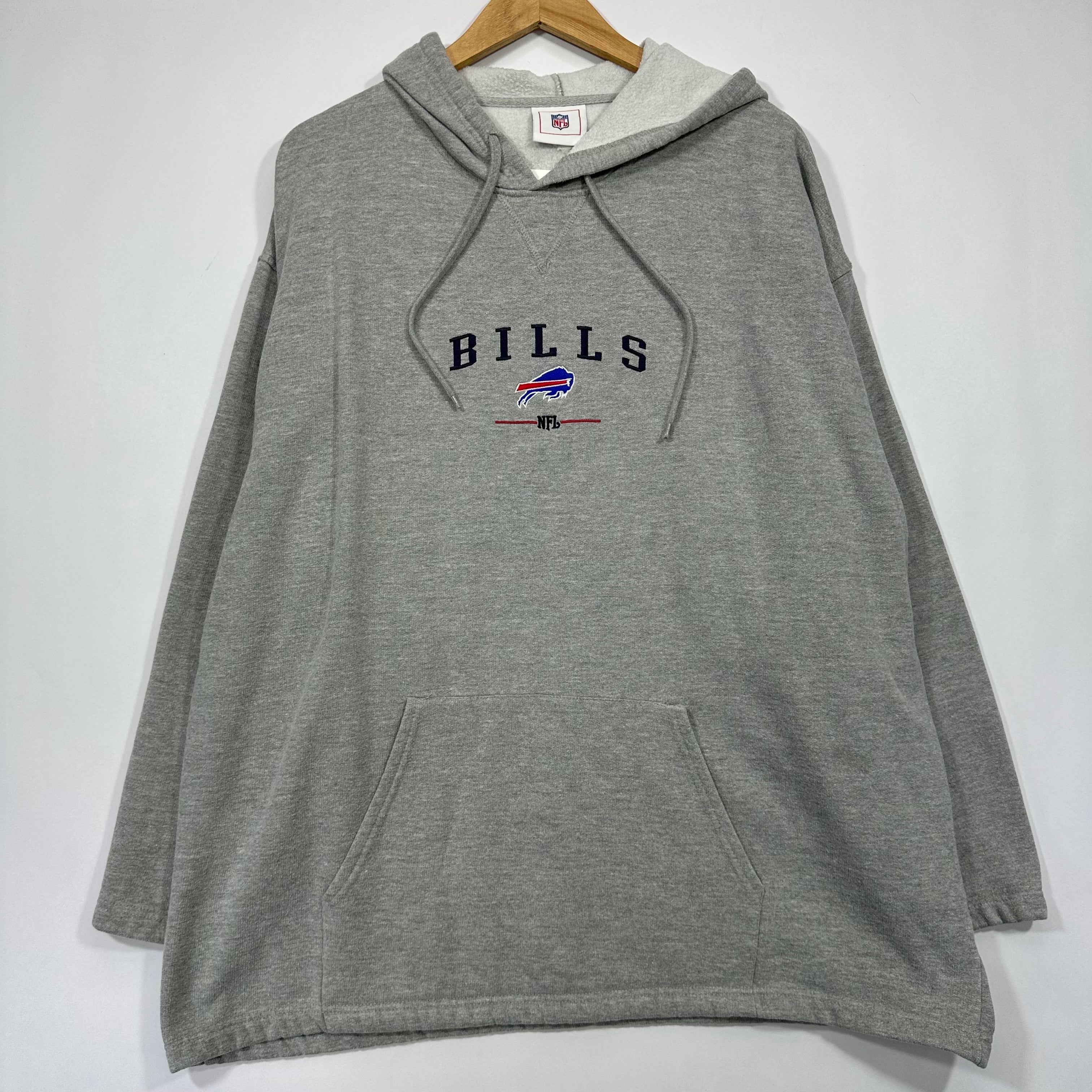 Vintage Buffalo Bills Embroidered Hoodie Sweatshirt XXL
