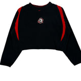 Vintage Buffalo Sabres Cropped Nike Fleece Sweatshirt Women’s Medium