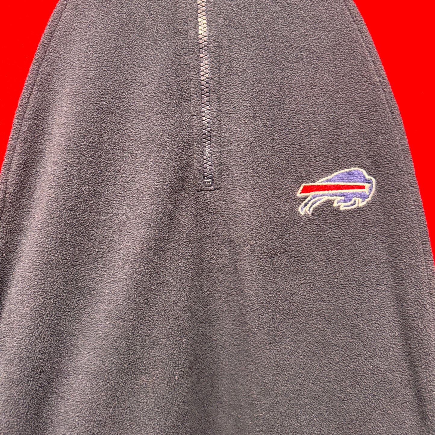 Vintage Buffalo Bills Y2K Pullover Fleece Sweatshirt XL