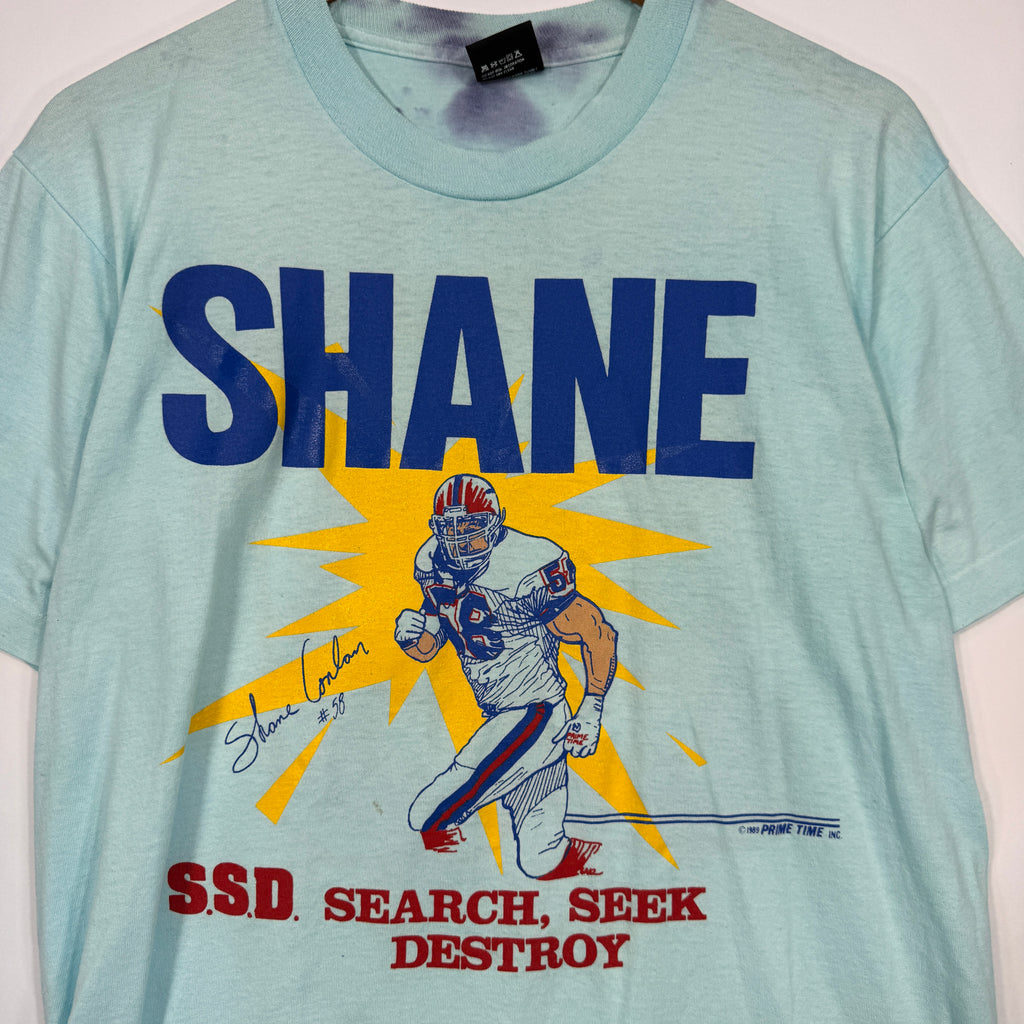 Vintage Buffalo Bills Overdyed Shane Conlan Shirt Large