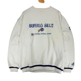 Vintage Buffalo Bills Embossed Crewneck Sweatshirt XL