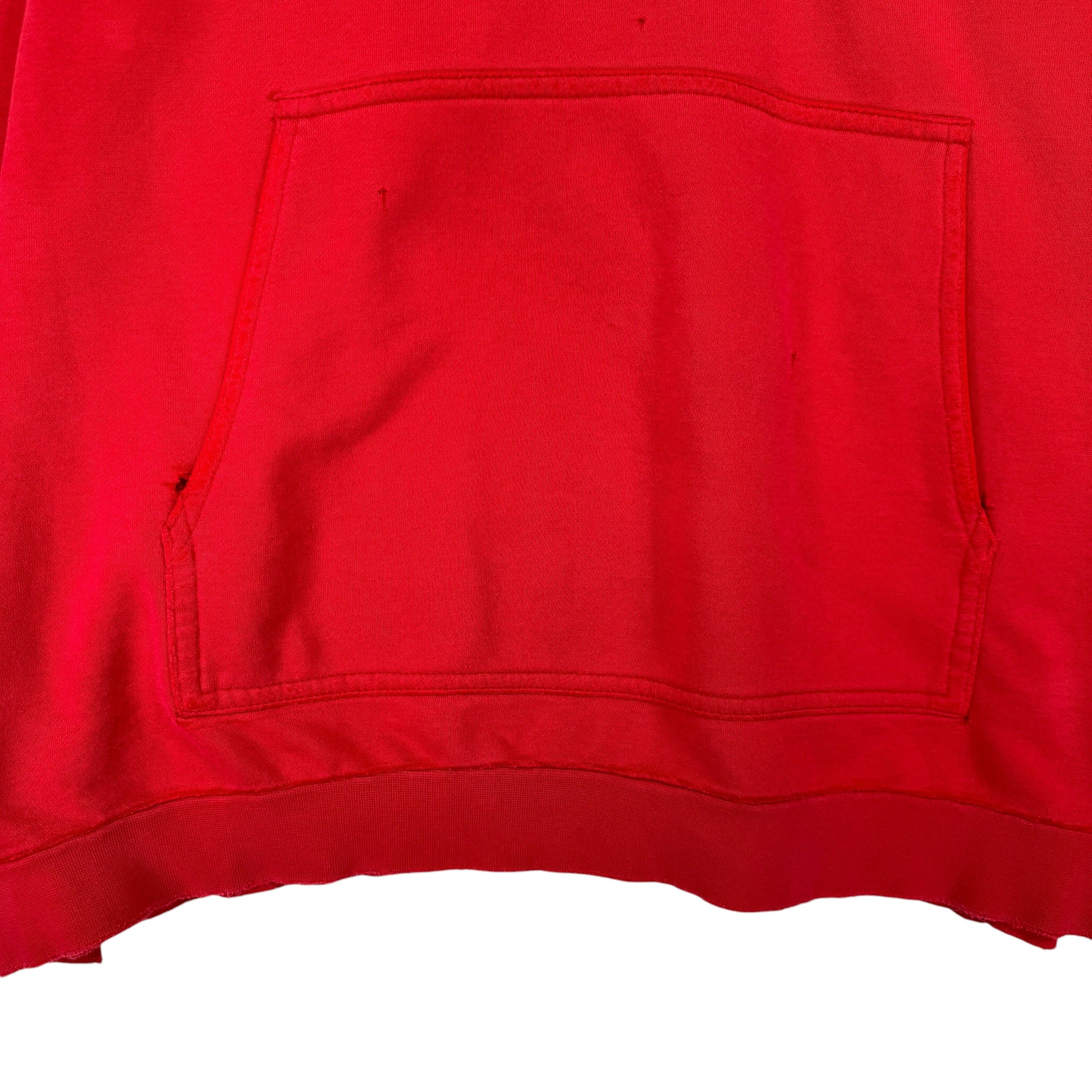 Vintage Buffalo Bills Thrashed Hoodie Sweatshirt XXL