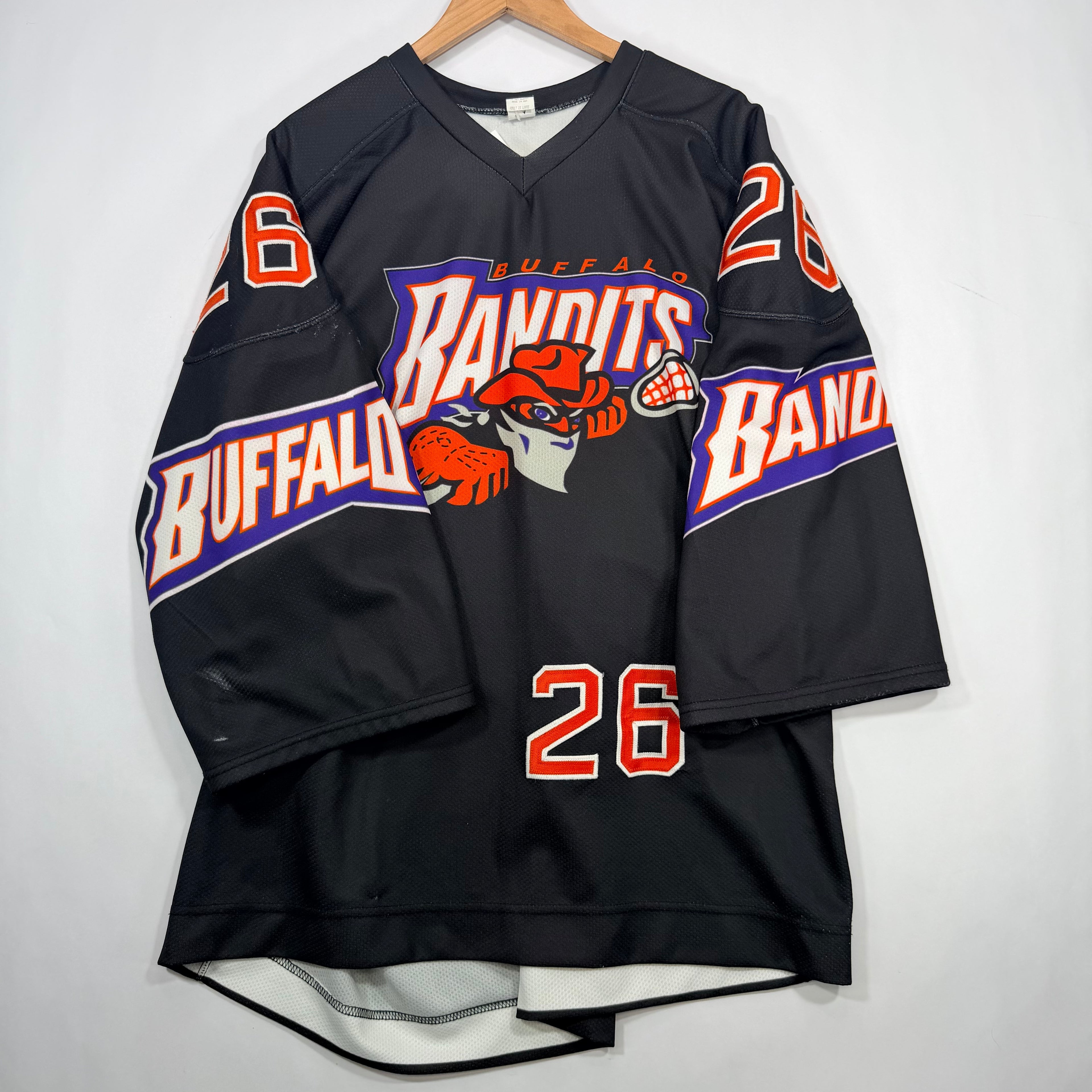 Buffalo Bandits Greg Floris Game Used Jersey XXL