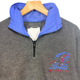 Vintage Buffalo Bills 1/4 Fleece Sweatshirt Medium