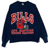 Vintage Buffalo Bills Division Champs Crewneck Sweatshirt Women’s Medium