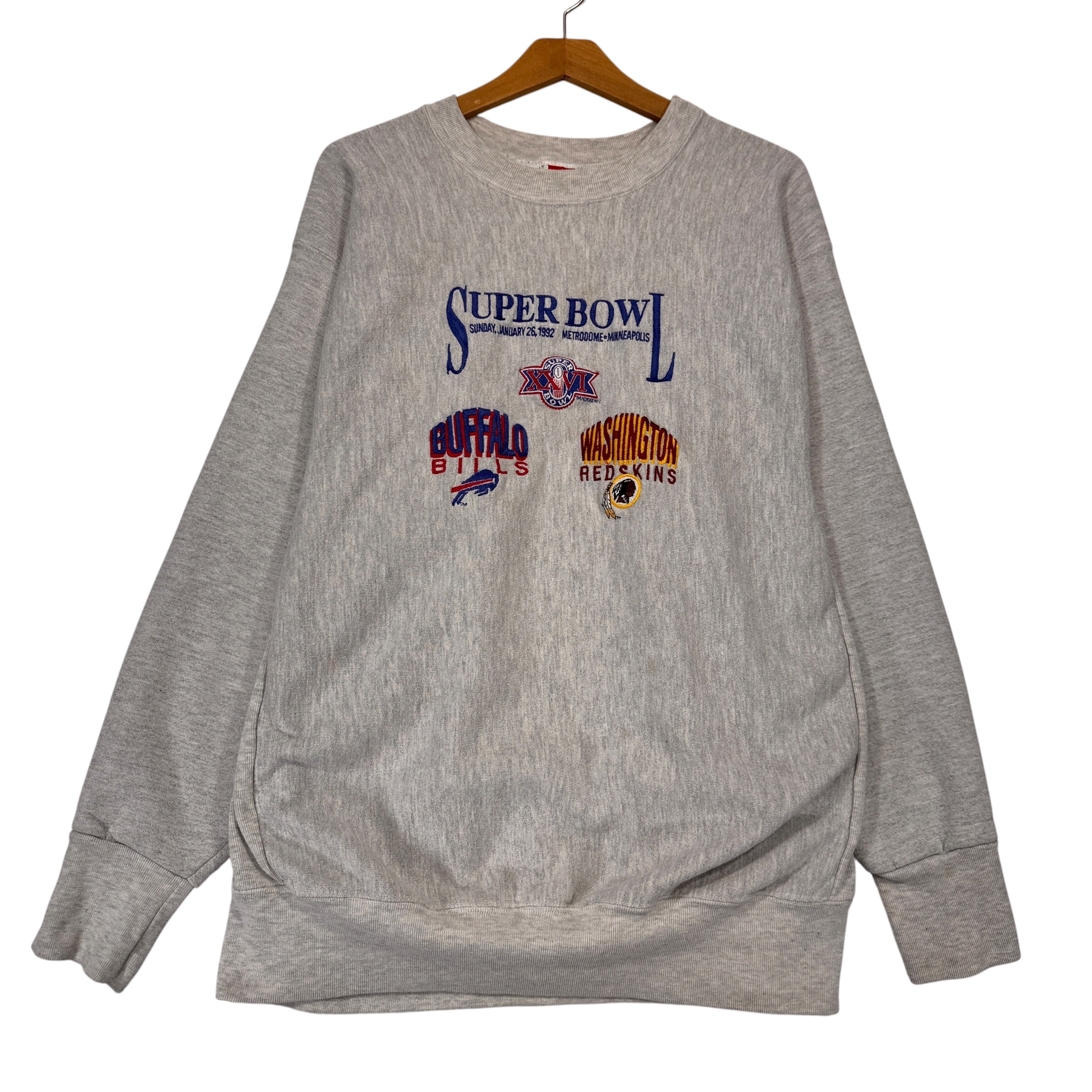 Vintage Buffalo Bills 1992 Super Bowl Crewneck Sweatshirt XL