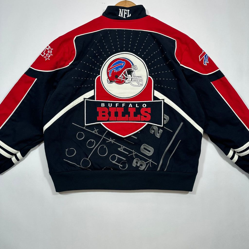 Vintage Buffalo Bills NASCAR Racing Jacket Small-Medium