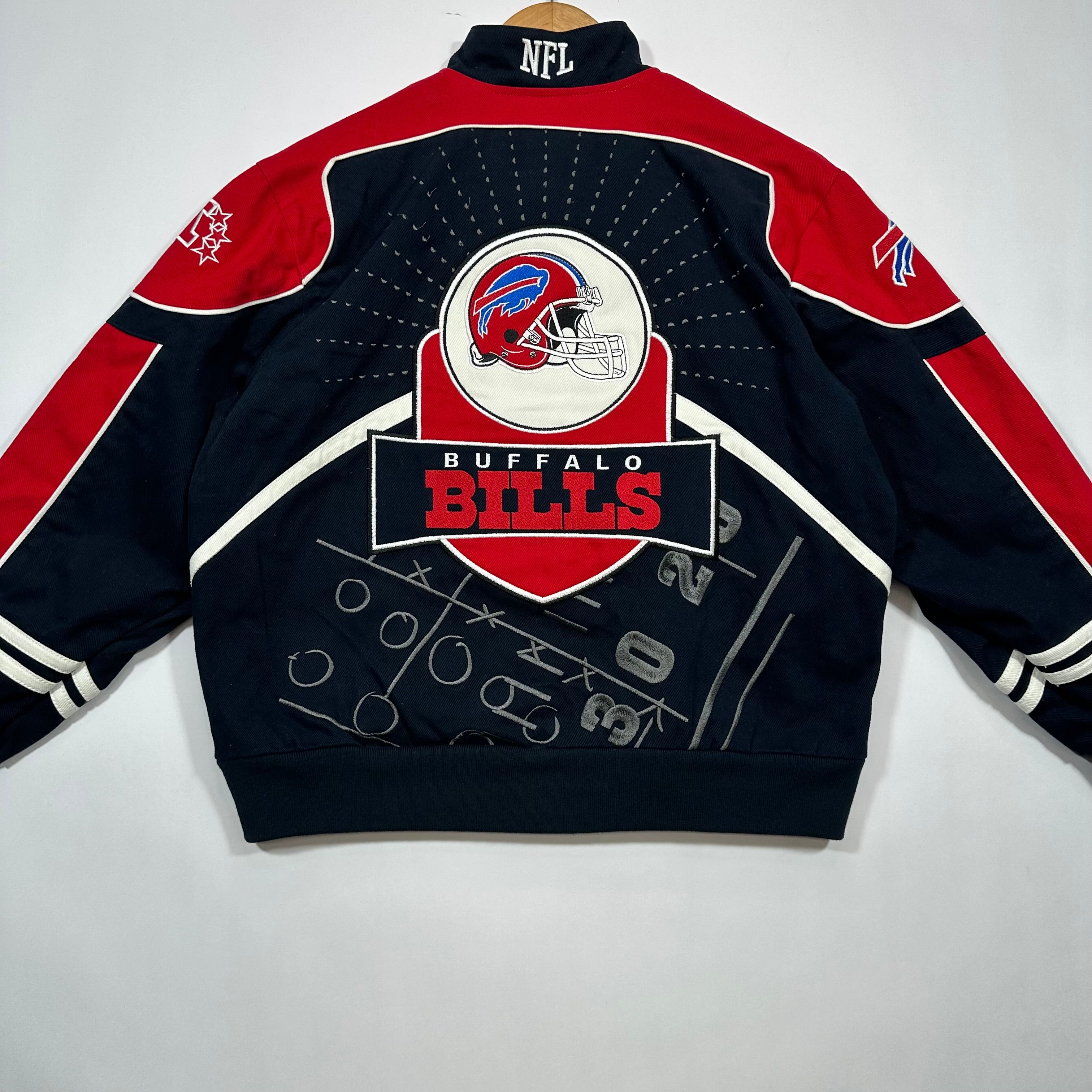 Vintage Buffalo Bills NASCAR Racing Jacket Small-Medium