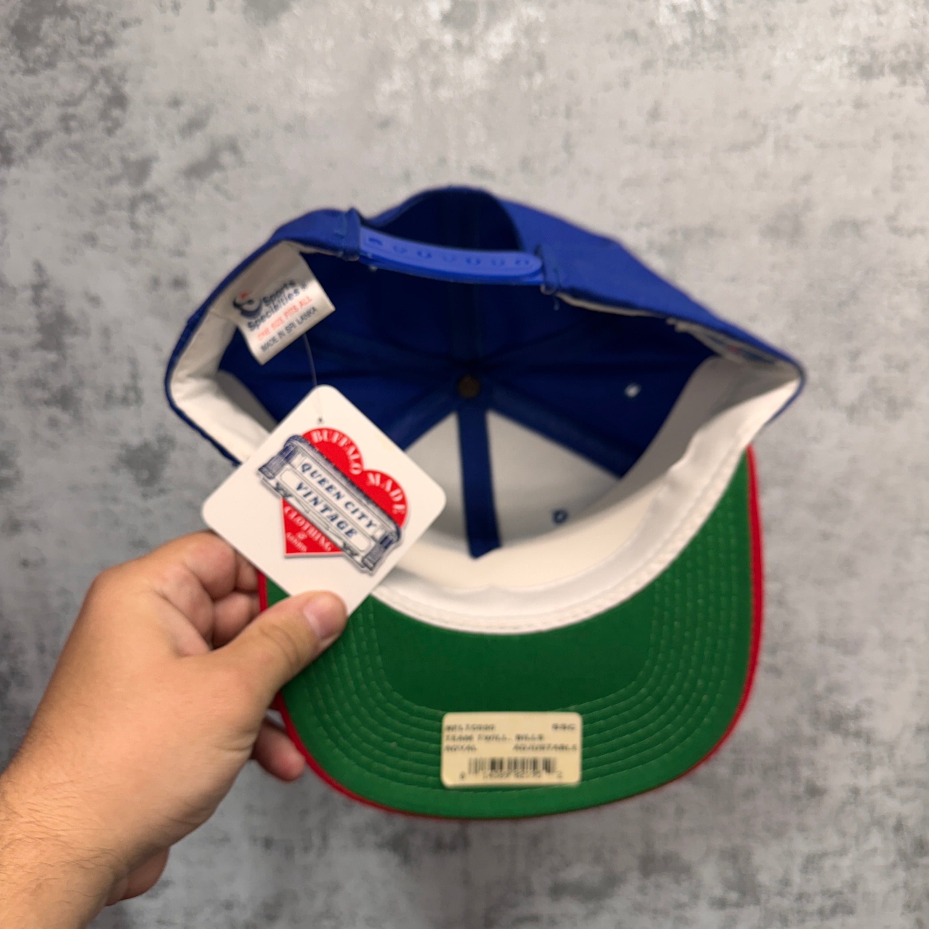 Vintage Buffalo Bills Deadstock Script Snapback Hat
