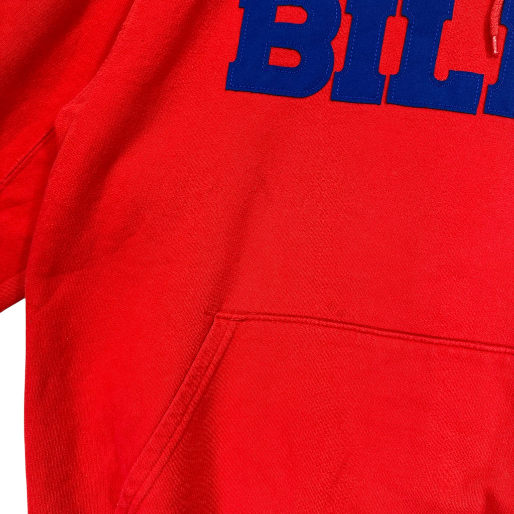 Vintage Buffalo Bills Embroidered Hoodie Sweatshirt Large