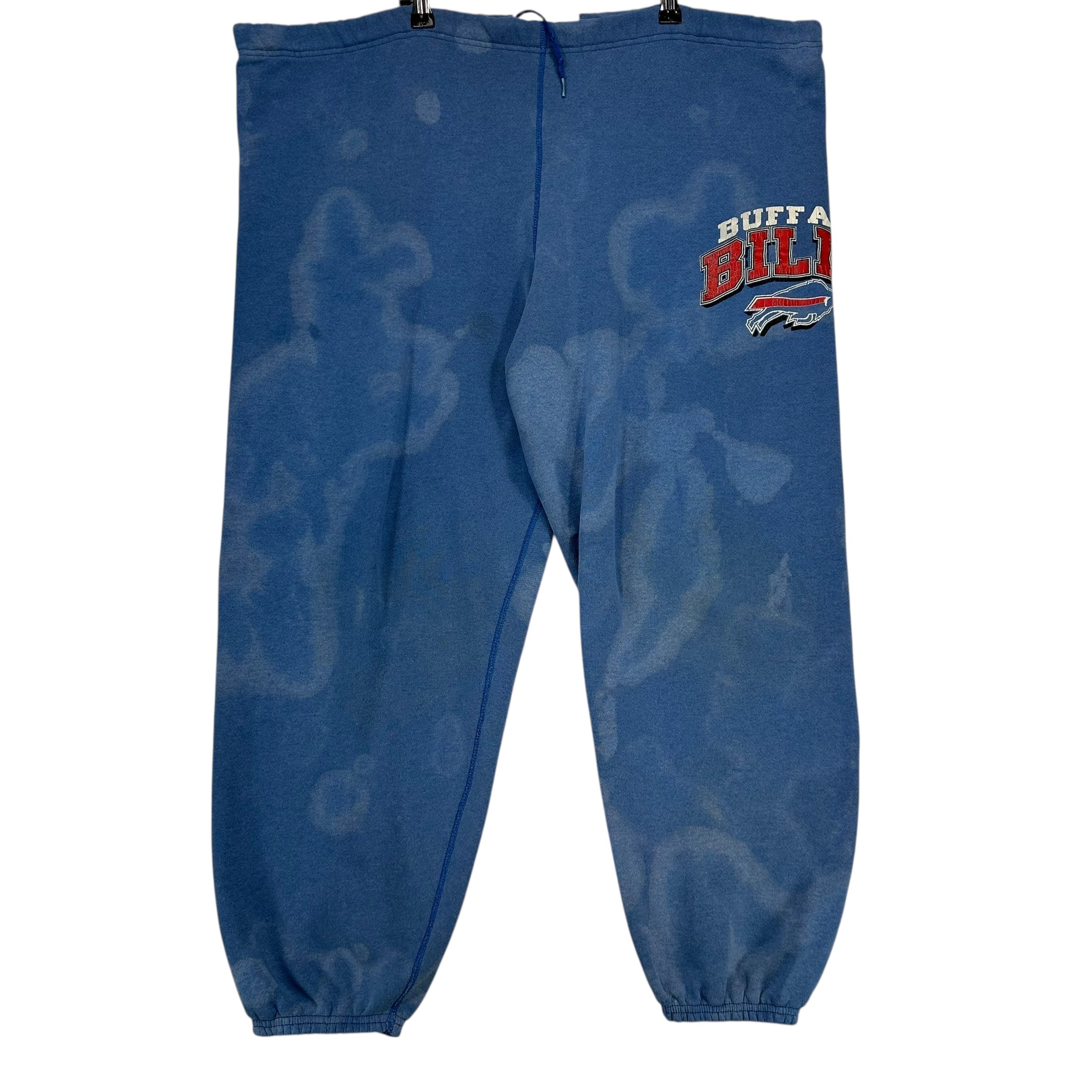 Vintage Buffalo Bills Bleached Sweat Pants XXL