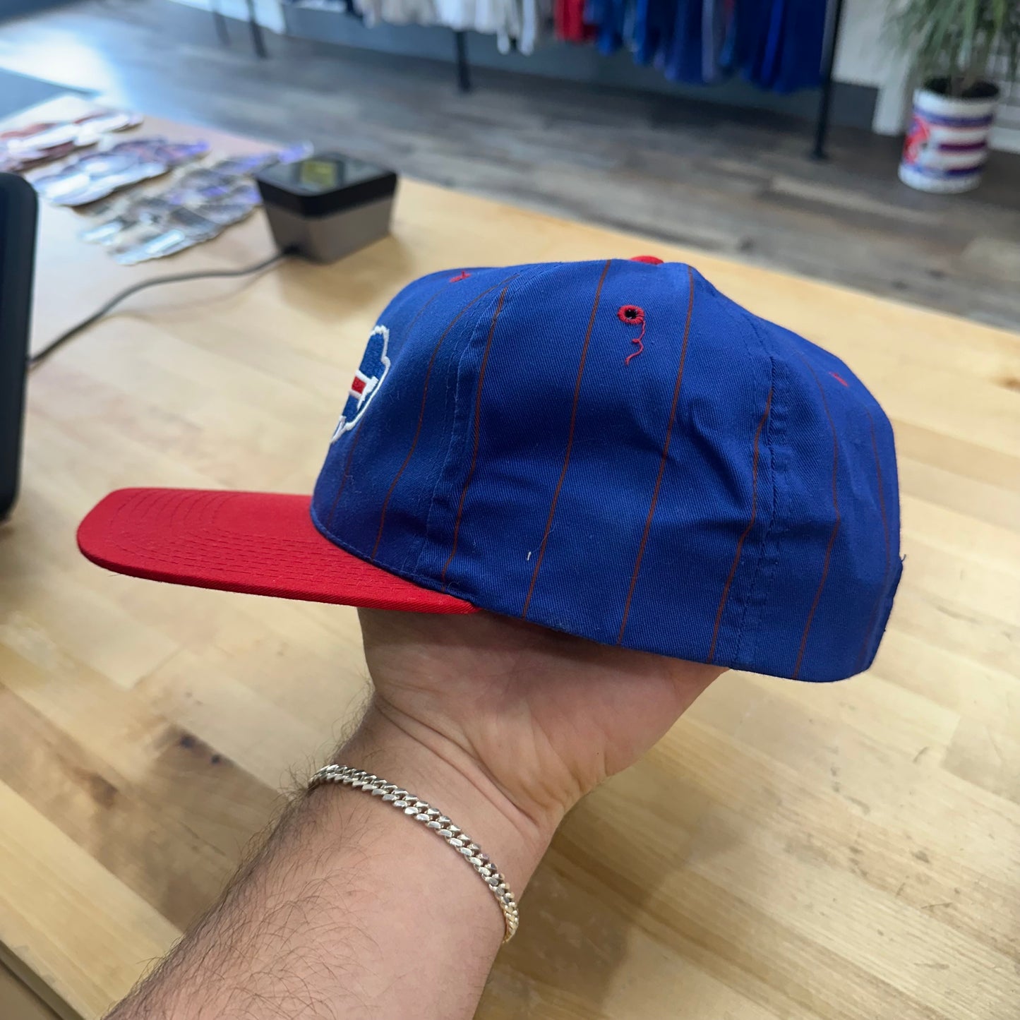 Vintage Buffalo Bills Pinstripe Hat