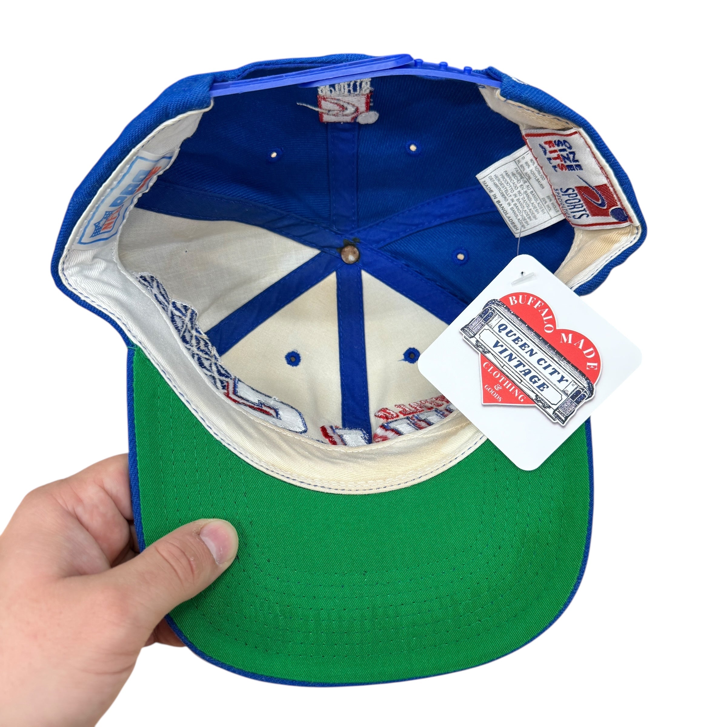 Vintage Buffalo Bills Sports Specialties Grid Snapback Hat