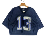 Vintage Buffalo Bills Stevie Johnson Cropped Jersey Medium