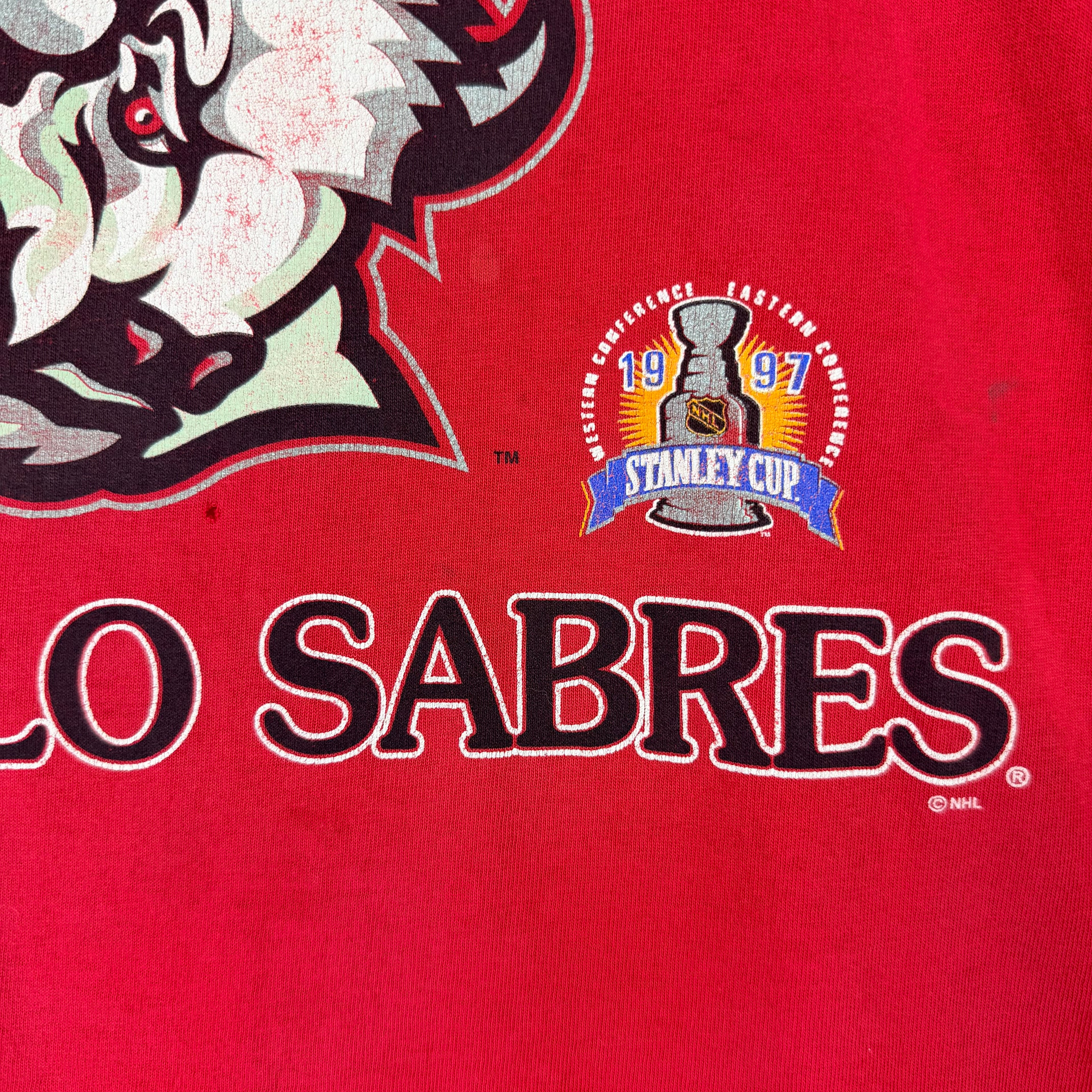 Vintage Buffalo Sabres 1997 Division Champs Shirt XL