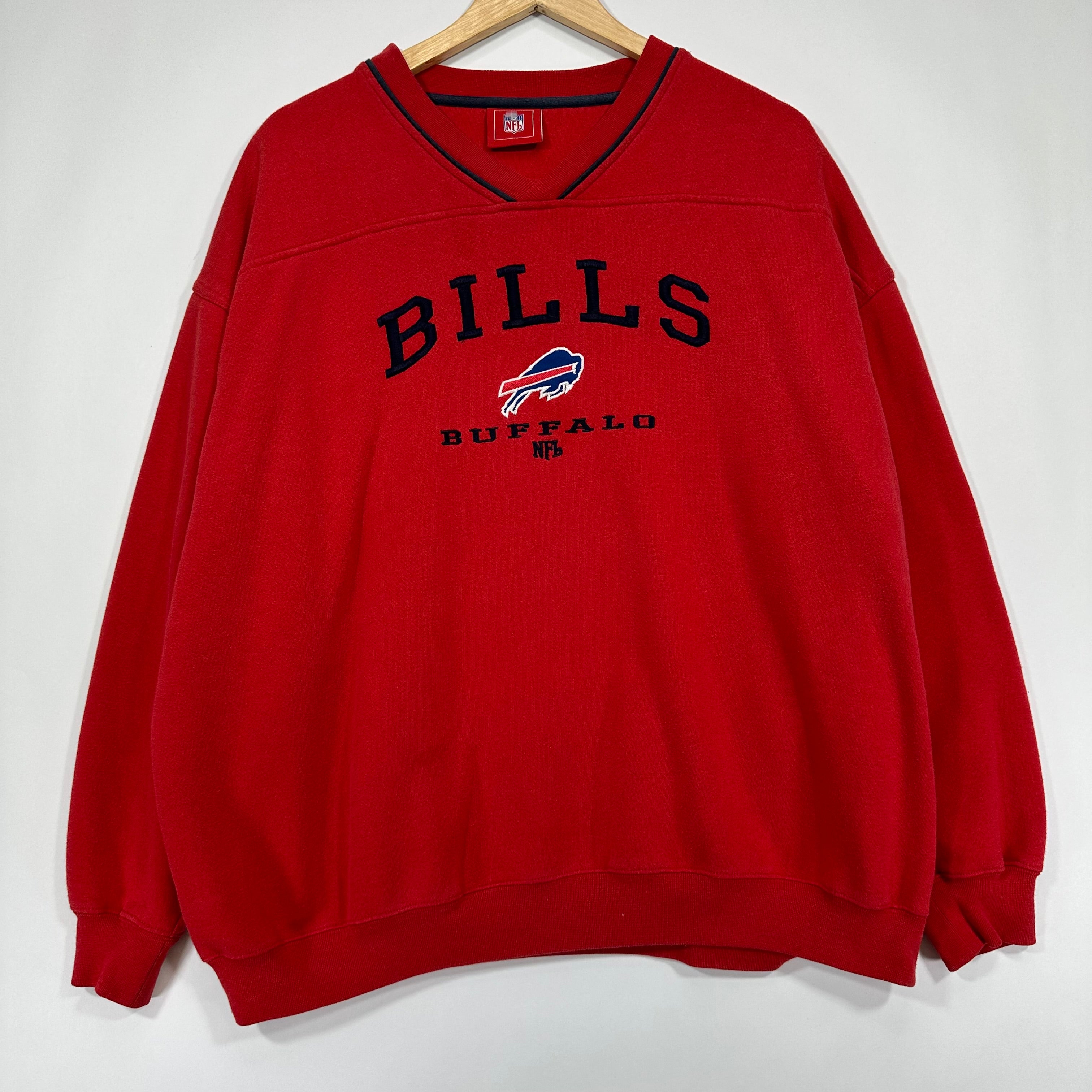 Vintage Buffalo Bills Embroidered Crewneck Sweatshirt XXL