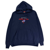 Vintage Buffalo Bills Embroidered Hoodie Sweatshirt Medium