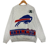 Vintage Buffalo Bills Salem Double-sided Crewneck Sweatshirt XL