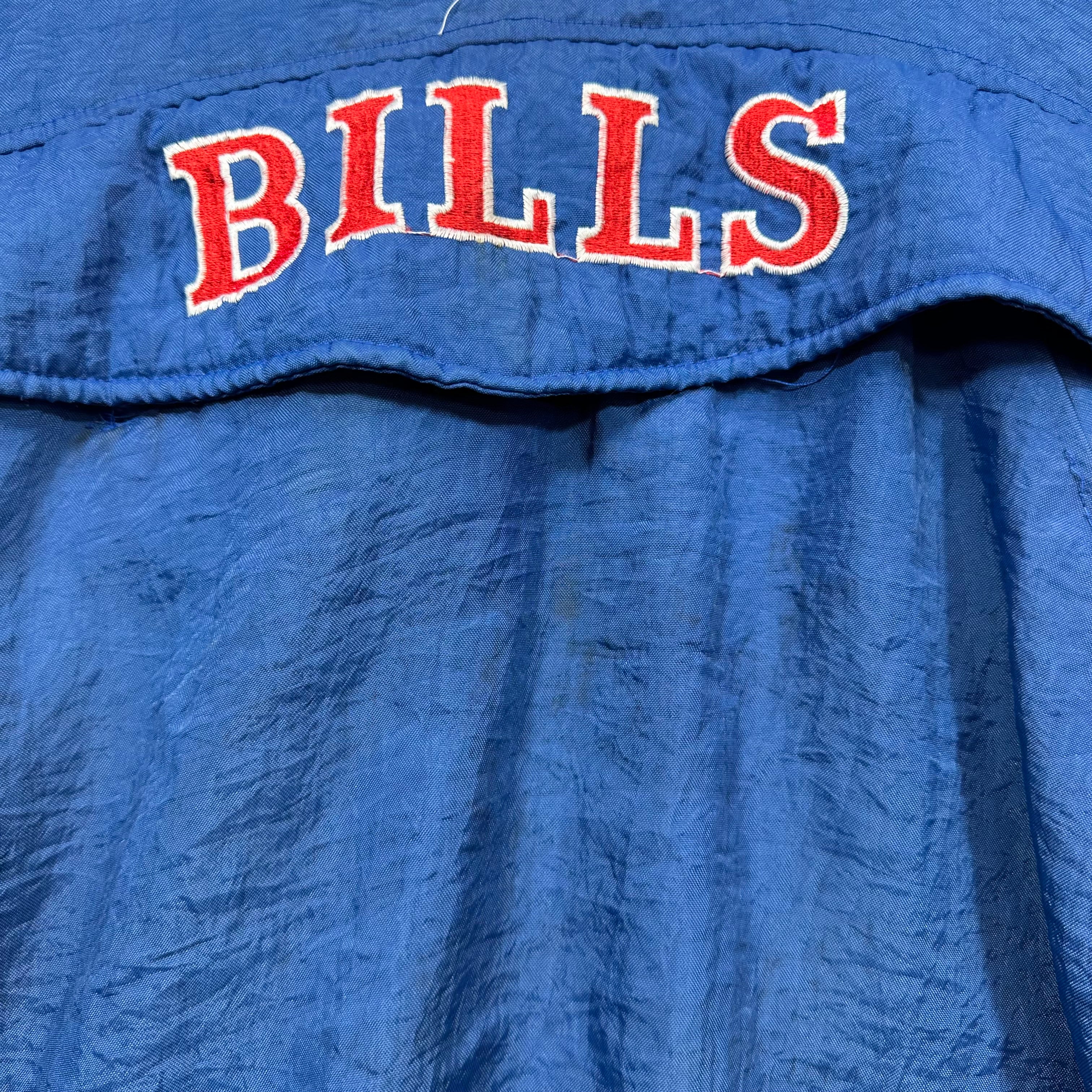 Vintage Buffalo Bills Starter Pullover Puffer Jacket XXL