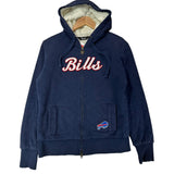 Vintage Y2K Buffalo Bills Zip Hoodie Sweatshirt Women’s Medium