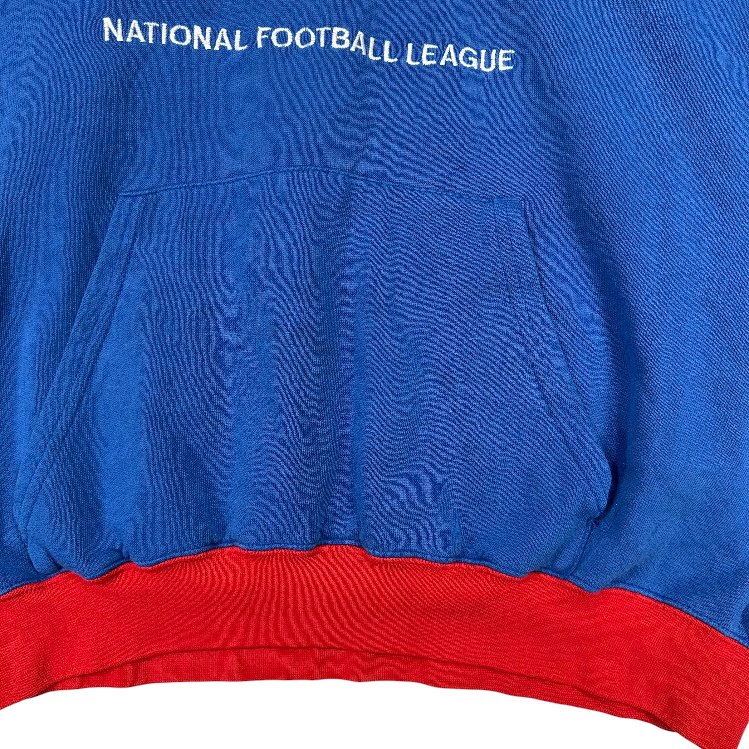 Vintage Buffalo Bills Embroidered Hoodie Sweatshirt Medium