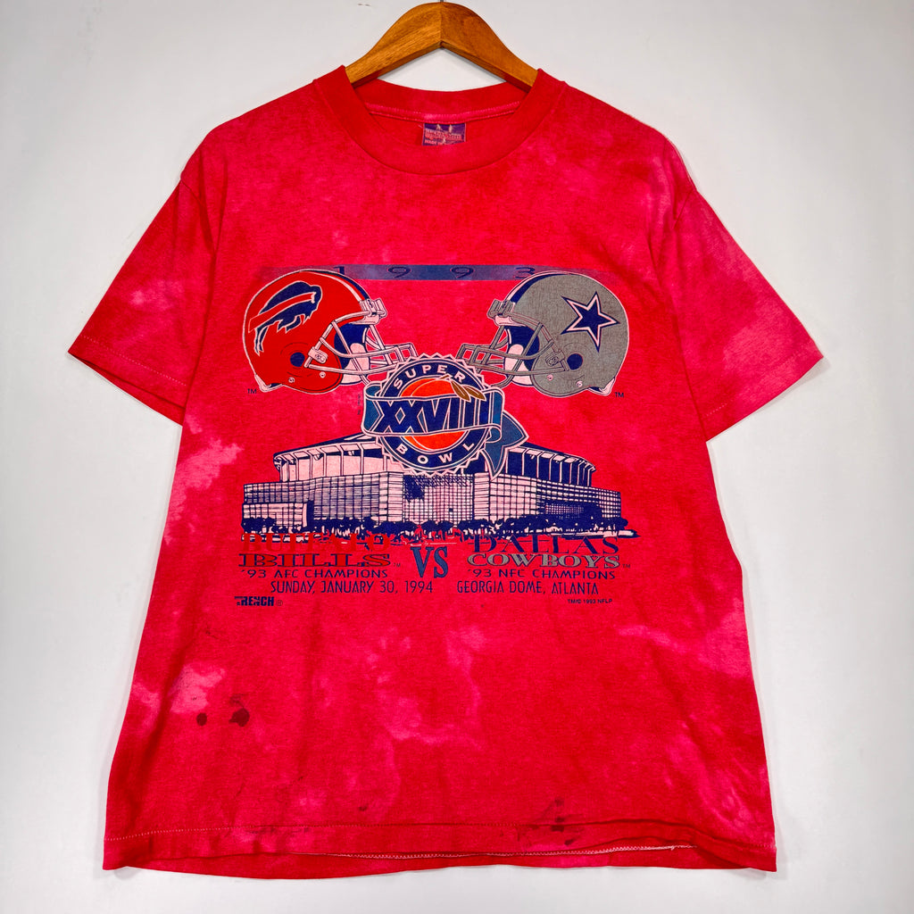 Vintage Buffalo Bills Overdyed 1993 Super Bowl Shirt XL