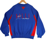Vintage Buffalo Bills Embroidered Crewneck Sweatshirt Large