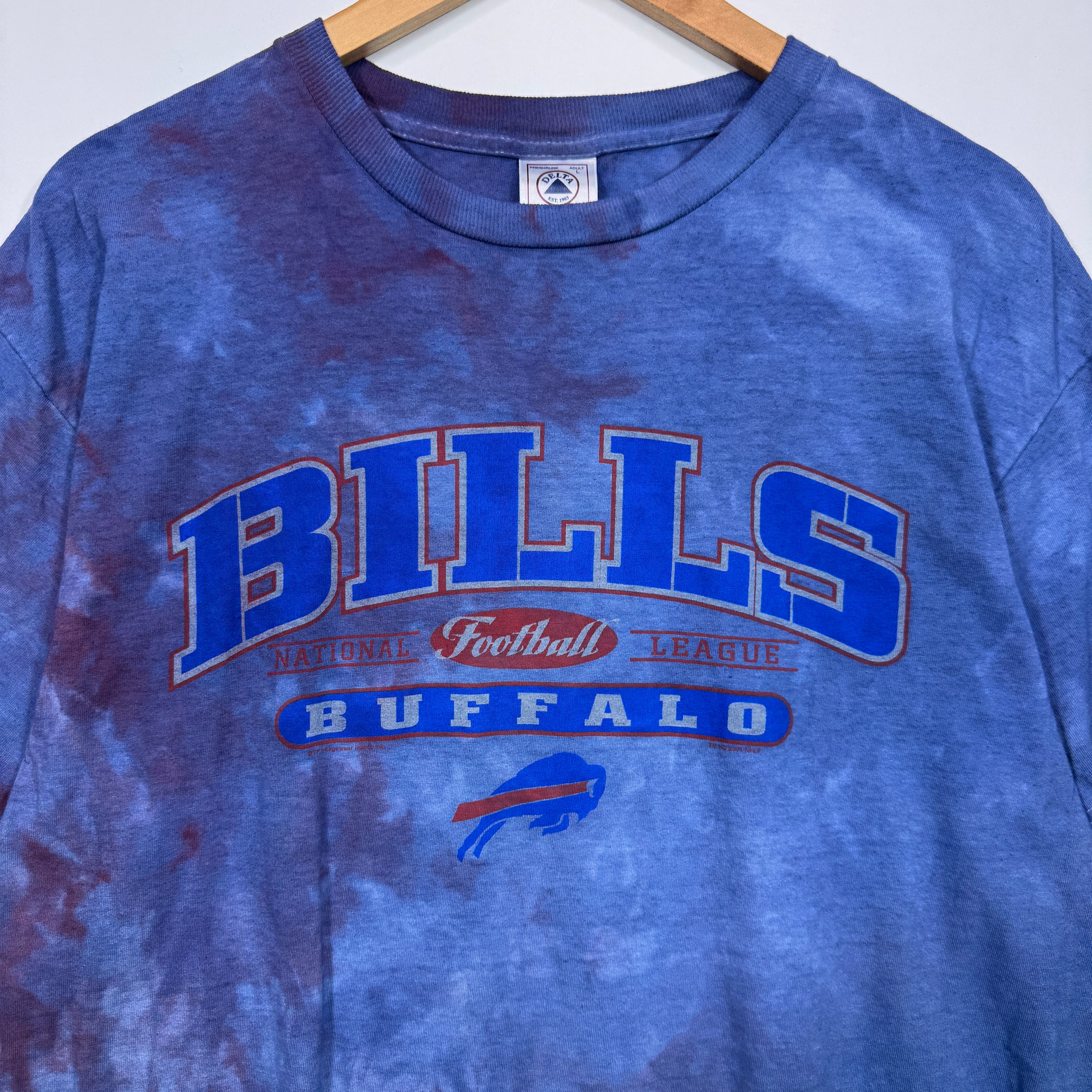 Vintage Buffalo Bills Overdyed Shirt Large