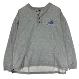 Vintage Buffalo Bills Henley Sweatshirt Large