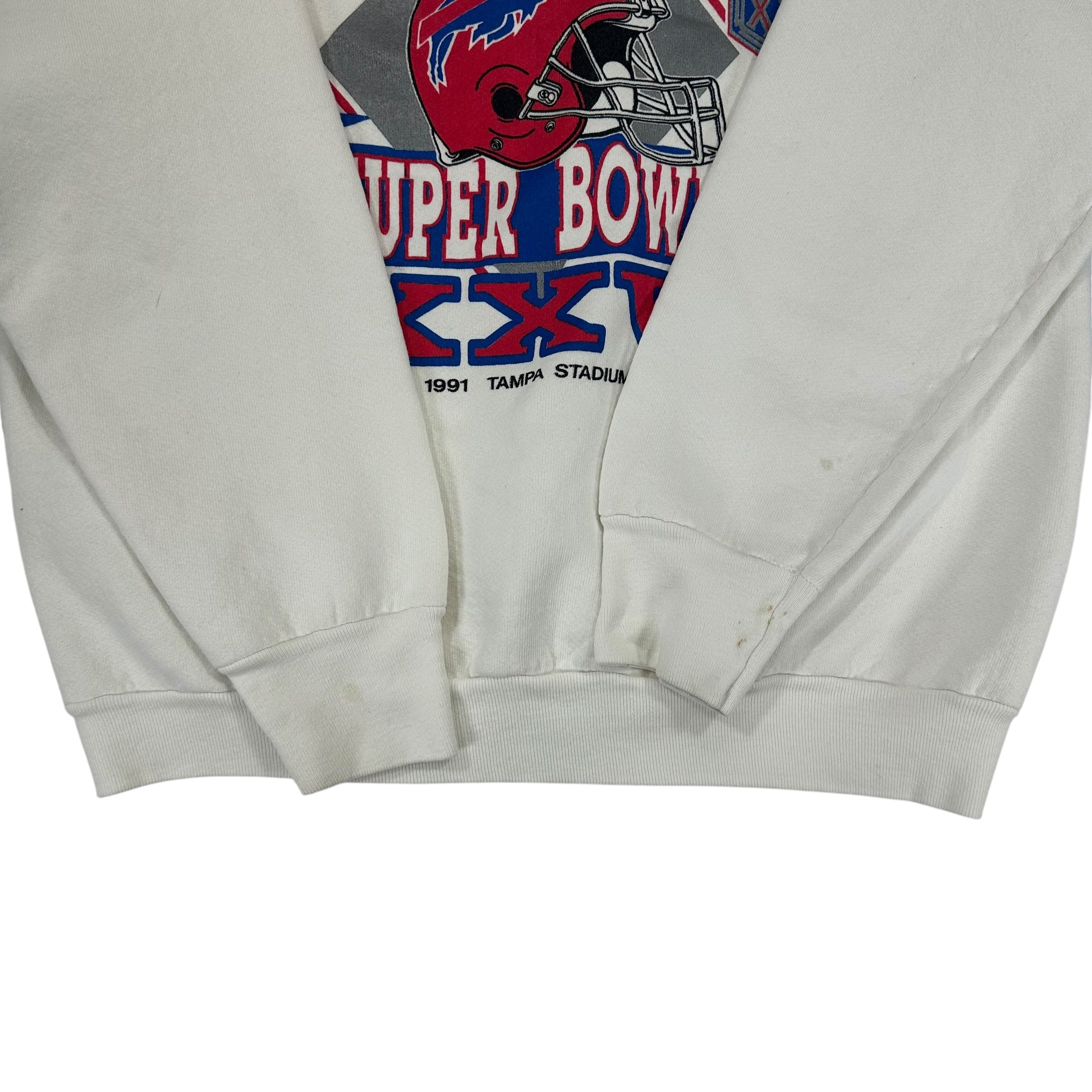 Vintage Buffalo Bills 1990 AFC Champs Crewneck Sweatshirt Medium